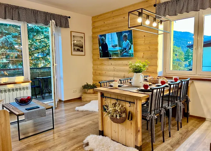 Jaśkowe Marzenie - Apartament z widokiem na Tatry w centrum Zakopanego